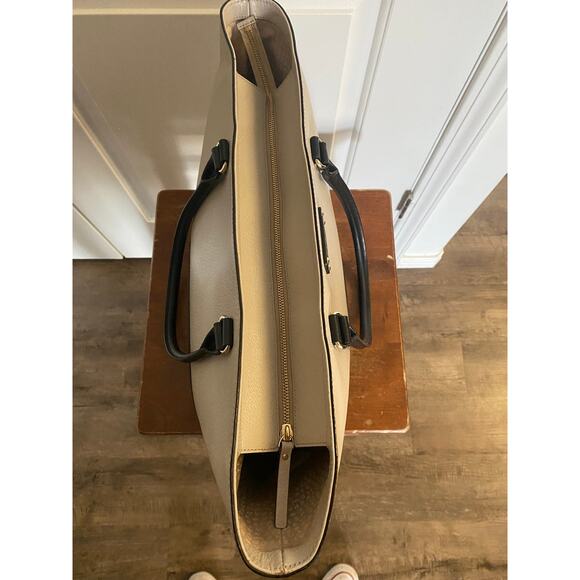 Kate Spade New York Tote Bag Berkeley Lane Medium Harmony Tote Tan & Black - Picture 3 of 10